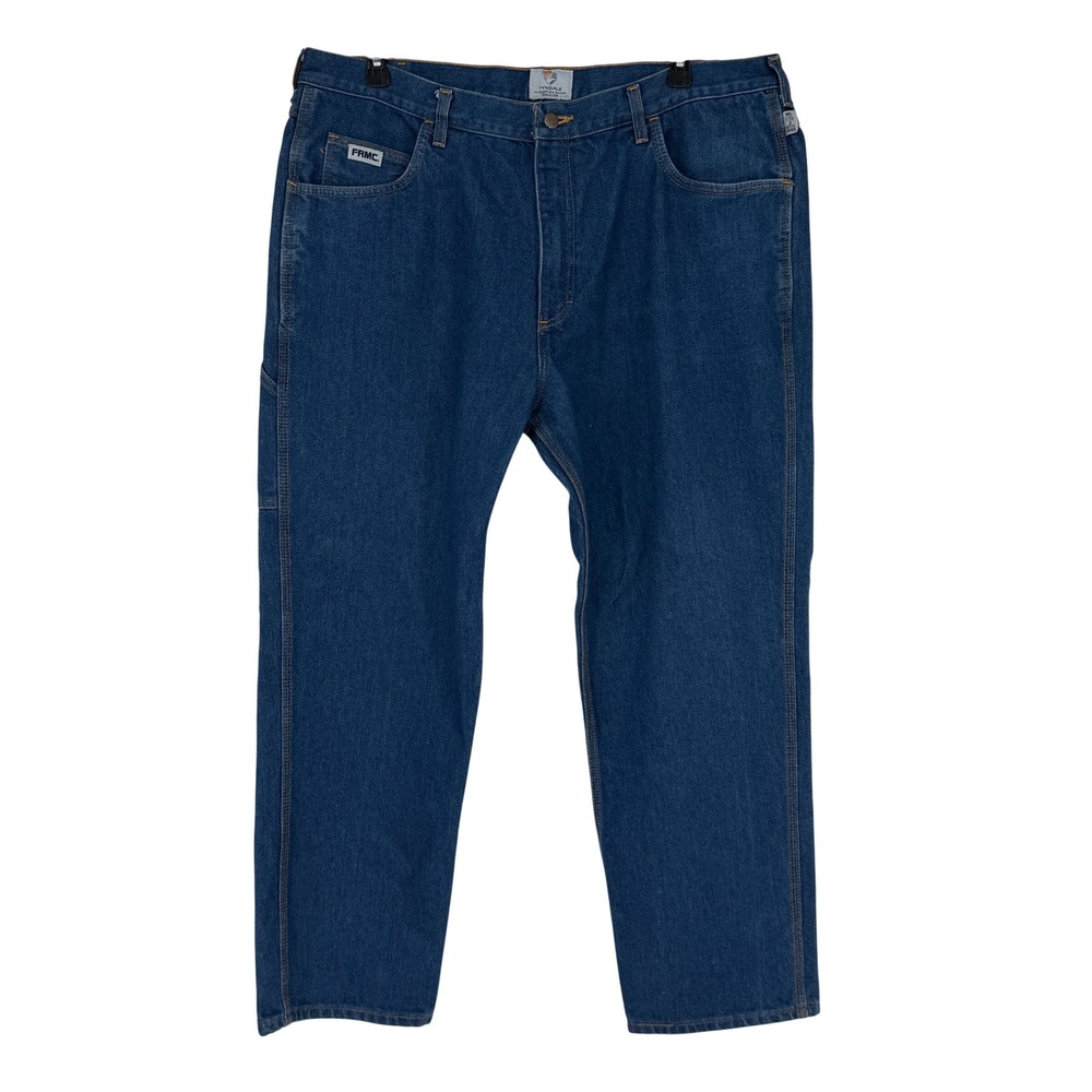 TYNDALE FR Mens Carpenter Jeans Arc‎ Rated Flame Resistant Blue Denim W42 L32